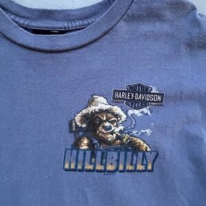 Harley-Davidson Gray Crew Neck Tee